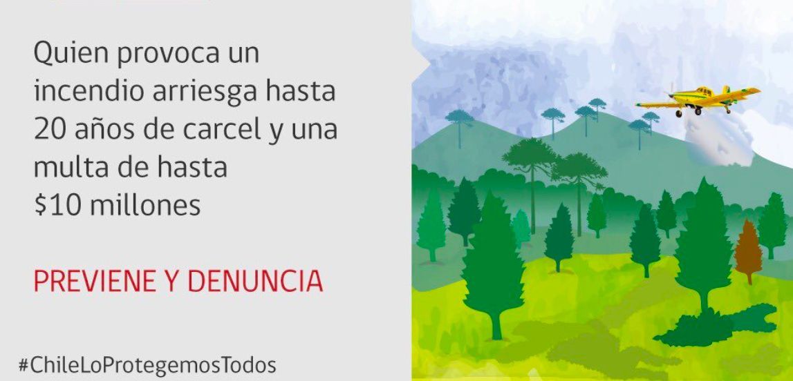 ¿Sabias que si provocas un incendio la ley te castiga?