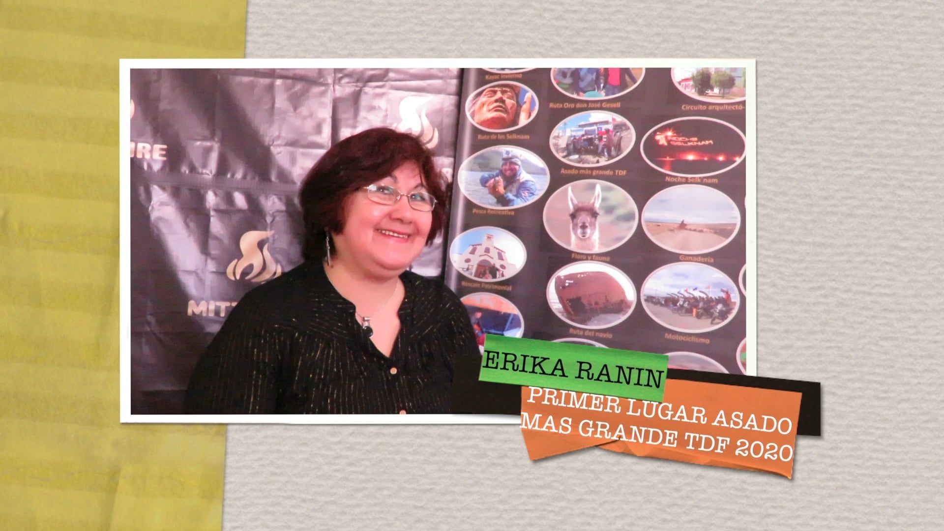 Erika Ranin, ganadora Asado mas Grande Tierra del Fuego 2020